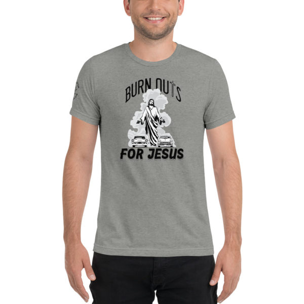 Burnouts for Jesus T-Shirt - Image 2