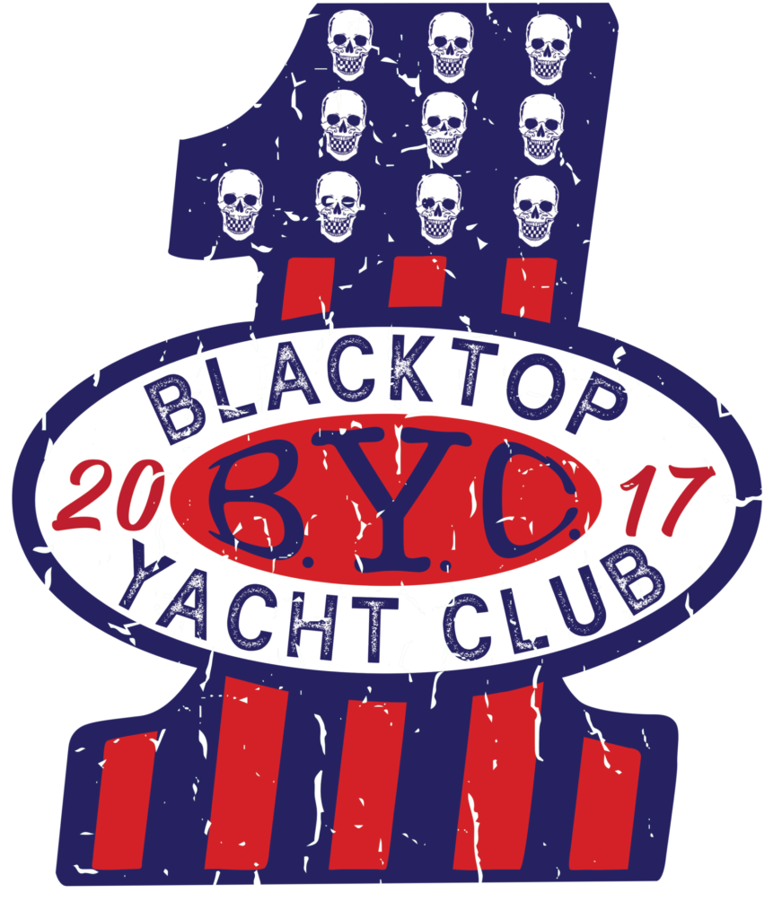 Hot Rod 1 Ladies Fashion Tshirt Blacktop Yacht Club