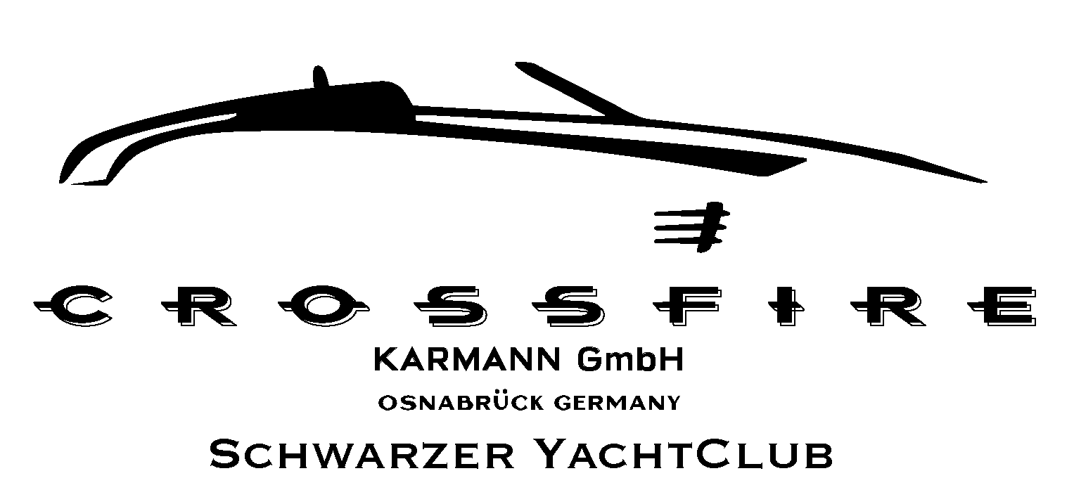 Crossfire Convertible TShirt Blacktop Yacht Club