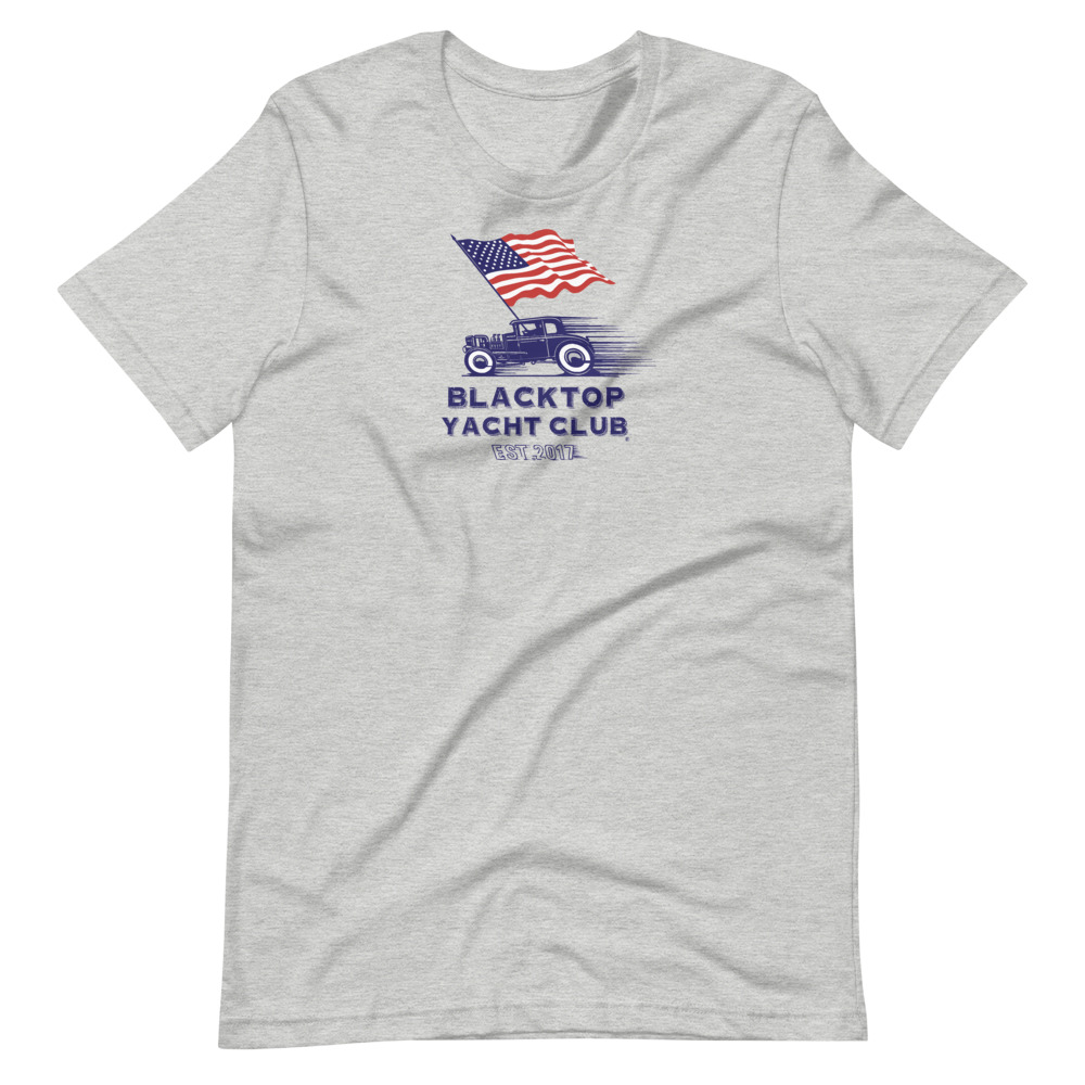 Women's Patriot Racer T-Shirt - Blacktop Yacht Club