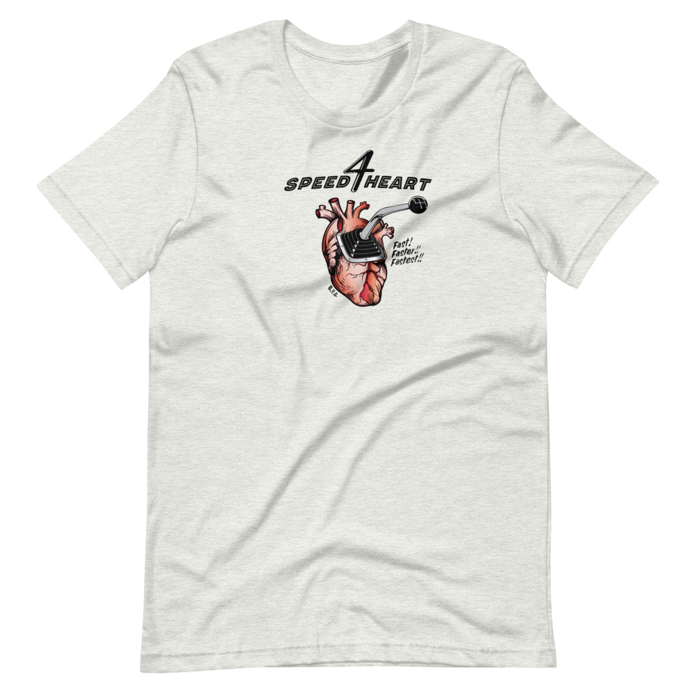 4 Speed Heart T-Shirt - Image 5