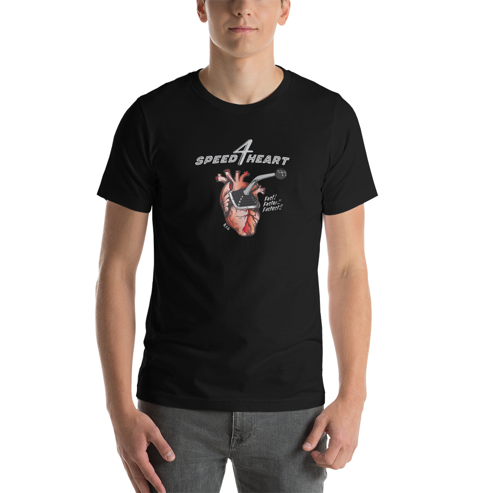 4 Speed Heart T-Shirt - Image 2