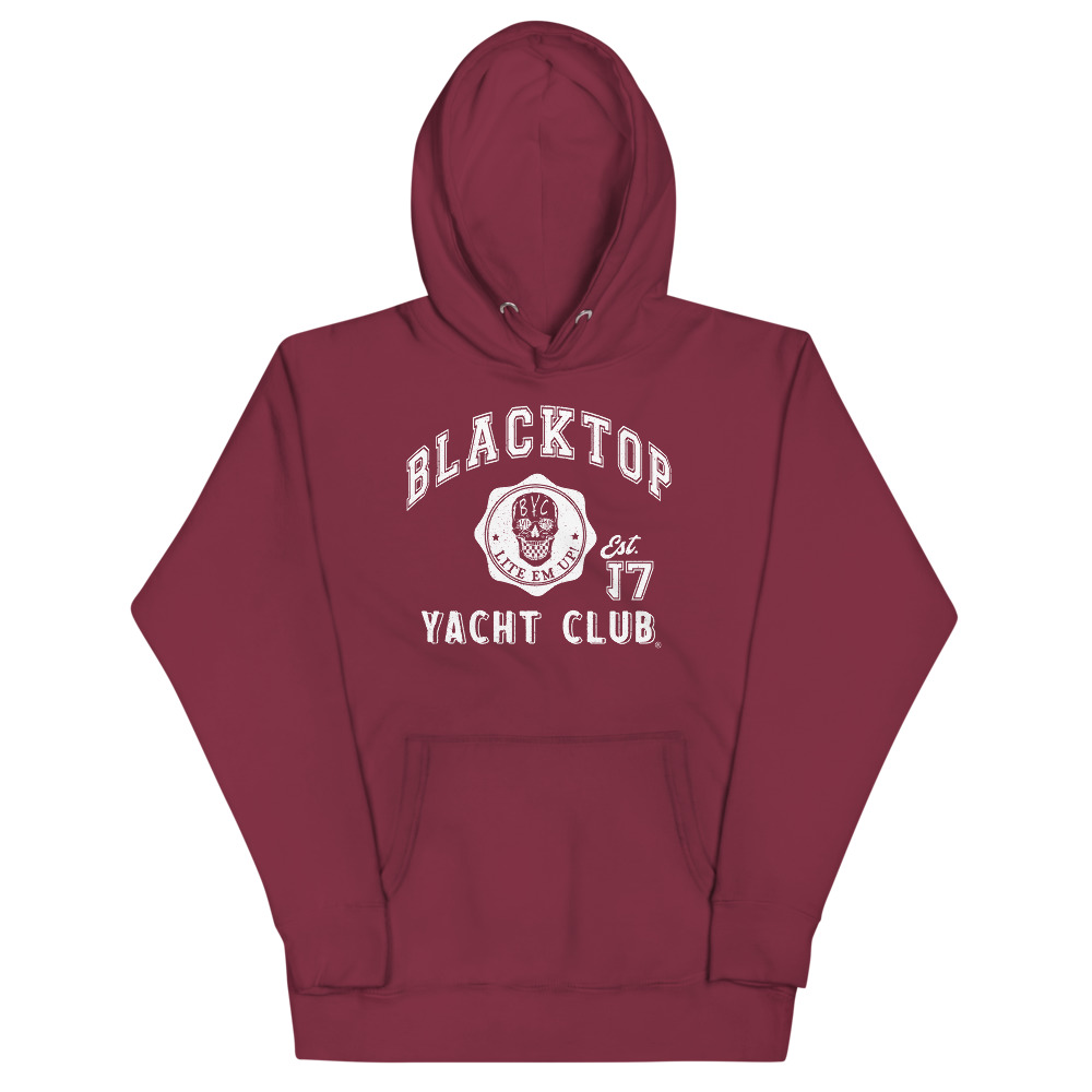 Blacktop Collegiate Fleece Hoodie