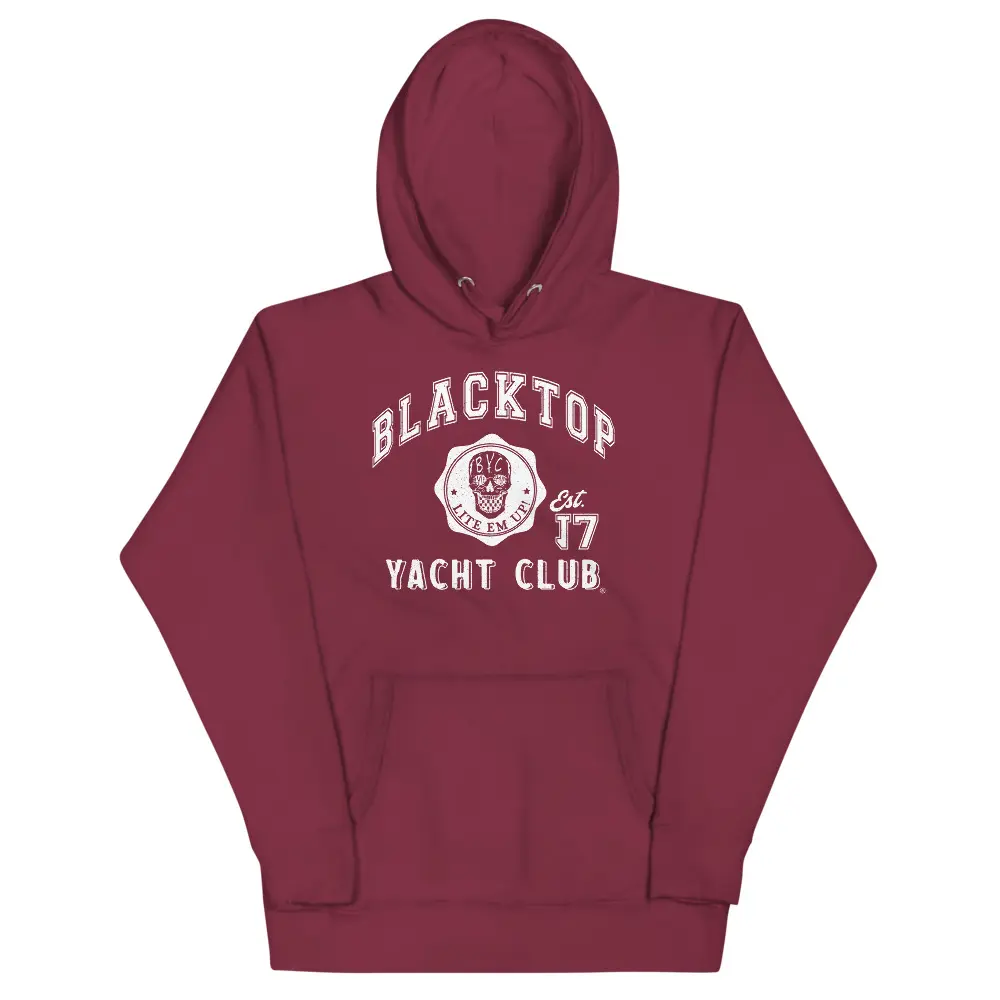Blacktop Collegiate Fleece Hoodie