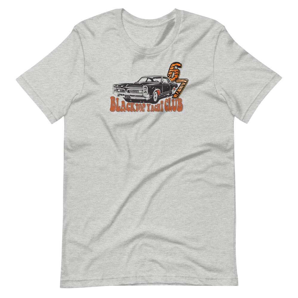 90's Mossimo 『 Pontiac GTO』 Tシャツ 67 Pontiac GTO T-Shirt - Blacktop Yacht Club Gift for car guy