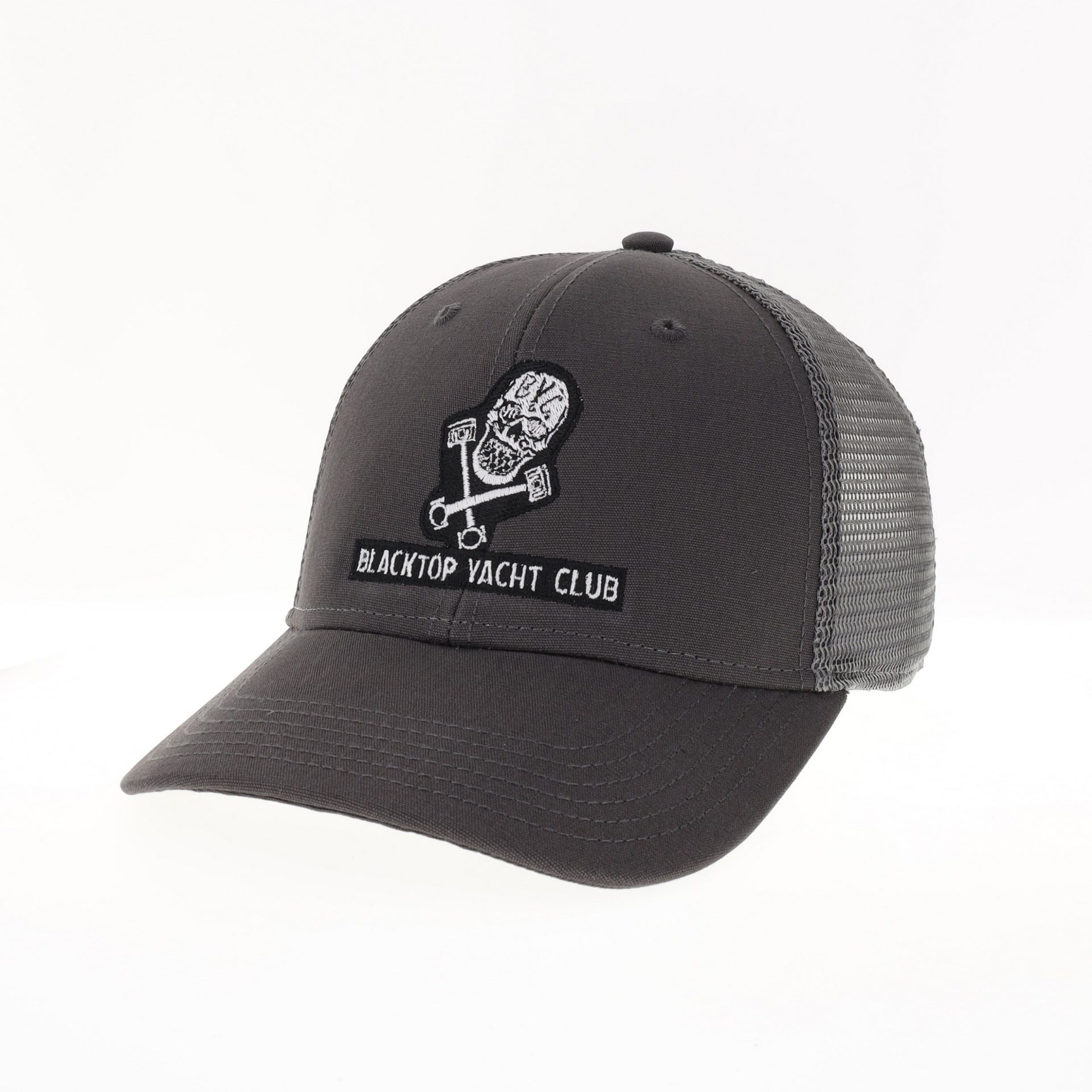 Blacktop Yacht Club’s Signature Grey Trucker Cap