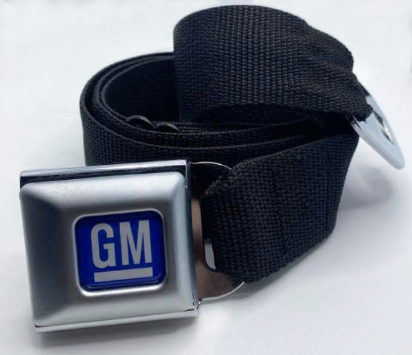 GM Seatbelt Belt Blacktop Yacht Club General Motors