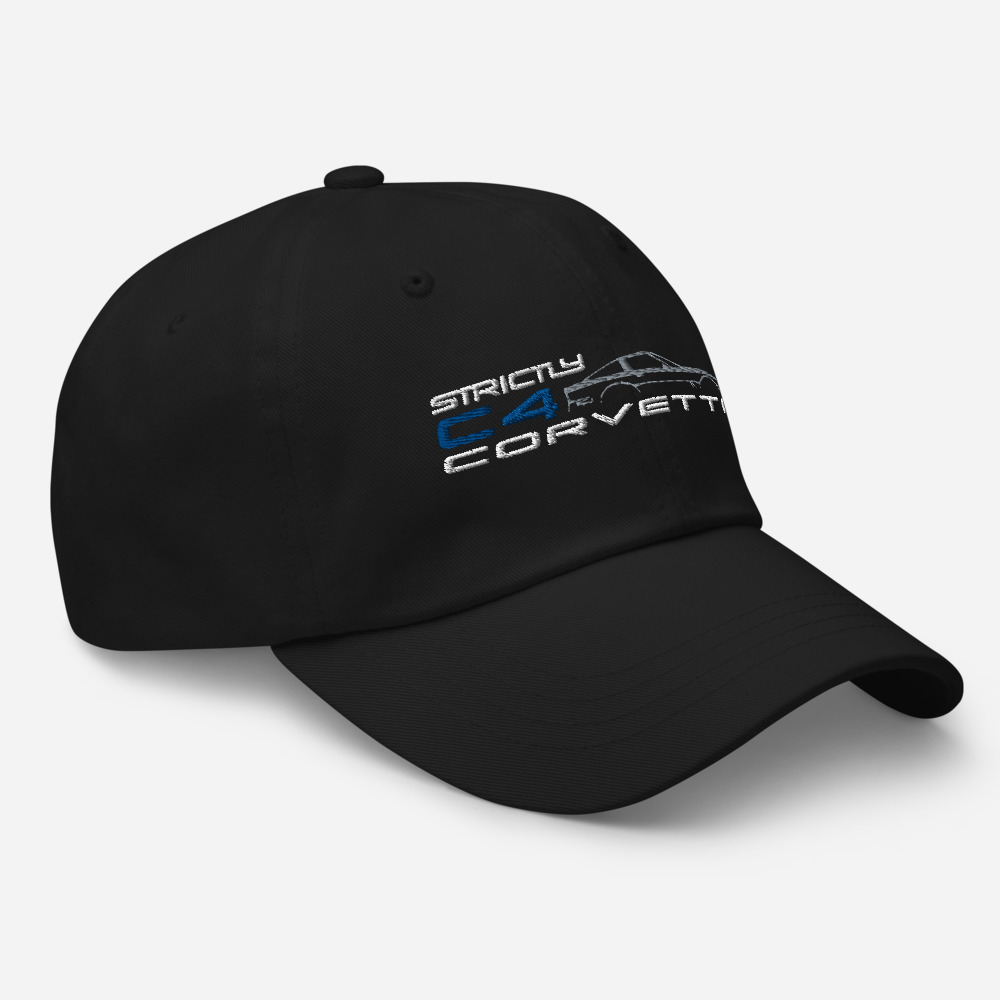 Corvette C4 Silhouette Dad Cap - Image 2
