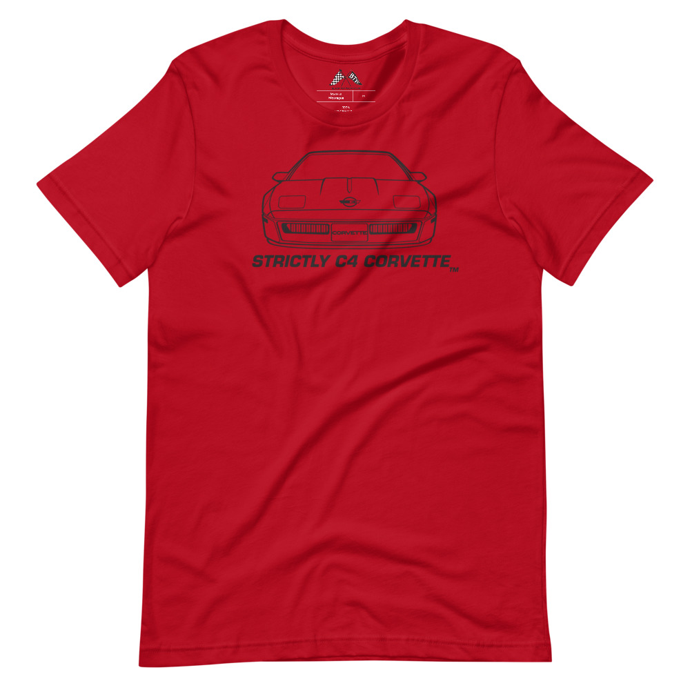 Corvette C4 Classic T-Shirt - Image 3